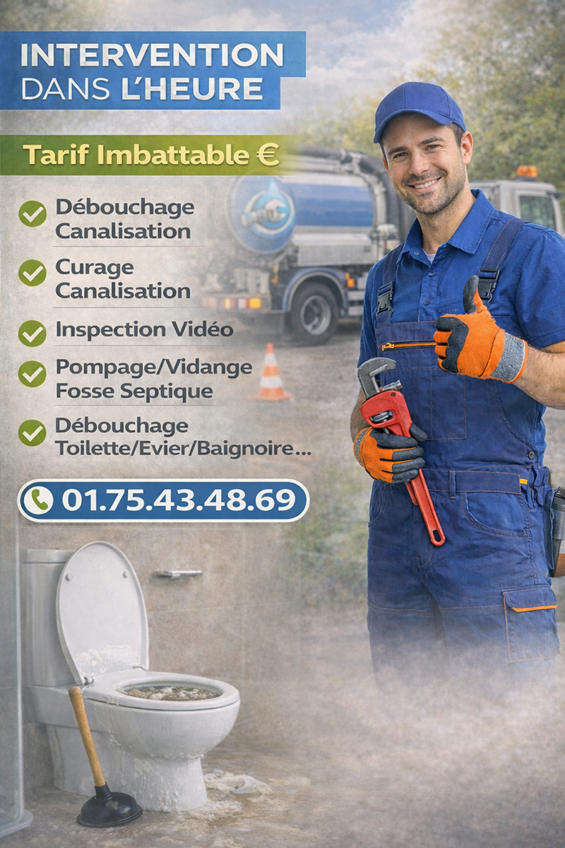 Debouchage Canalisation Bagneux